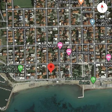 Apartment De Lux N1 30m From Sea Nea Kallikrateia